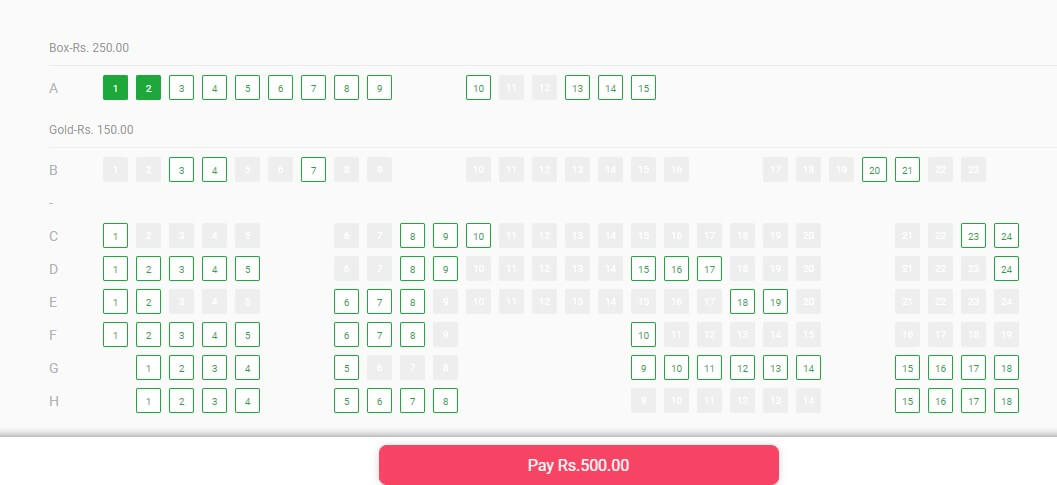 Movie ticket booking online in 2024