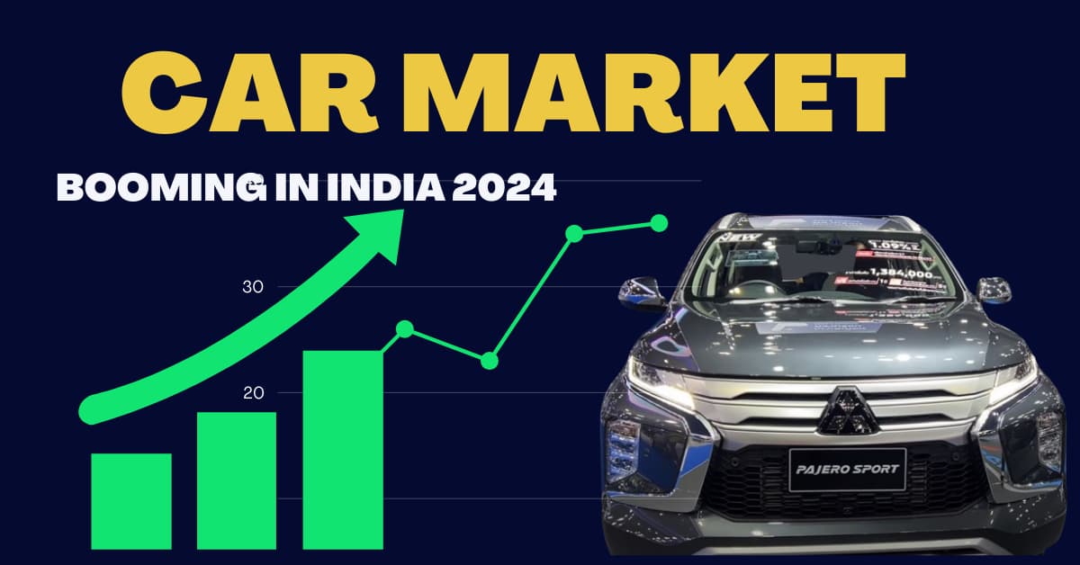 Car market booming in India 2024