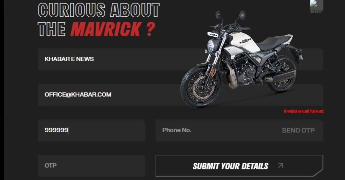 How to buy a new hero mavrick bike