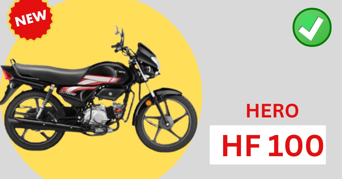 New hero hf 100 bikes features & specifications