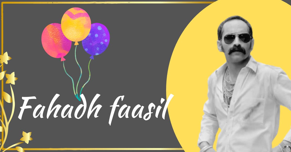 Fahadh faasil birthday special  8 agus