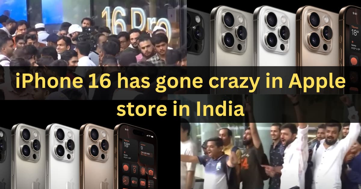 iPhone 16 has gone crazy in Apple store in India