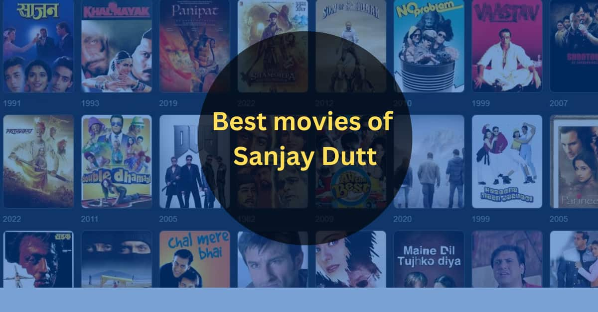 Best movies of Sanjay Dutt Sanjay dutt news 