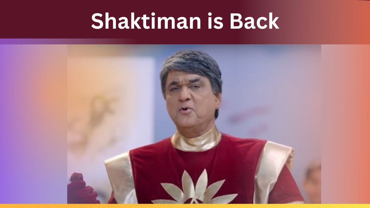 Shaktiman is Back Mukesh Khanna  comeback in 2024