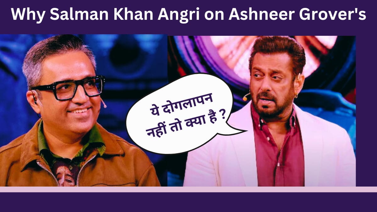 Why Salman Khan Angri on Ashneer grover reasons ? 2024