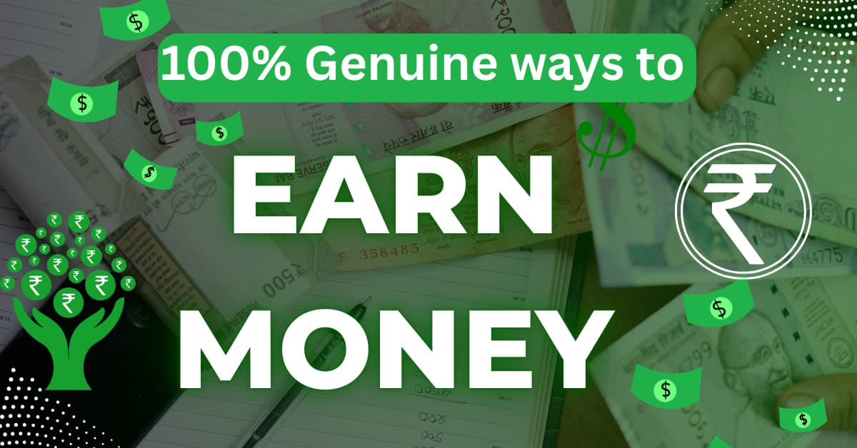 Best Genuine Ways to Earn Money Online in India 2025 – A Complete Guide
