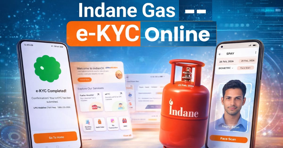 How to do indane gas KYC online 2026 ?